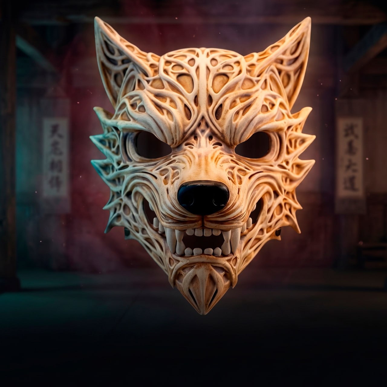 Biomorphic Spirit Masks