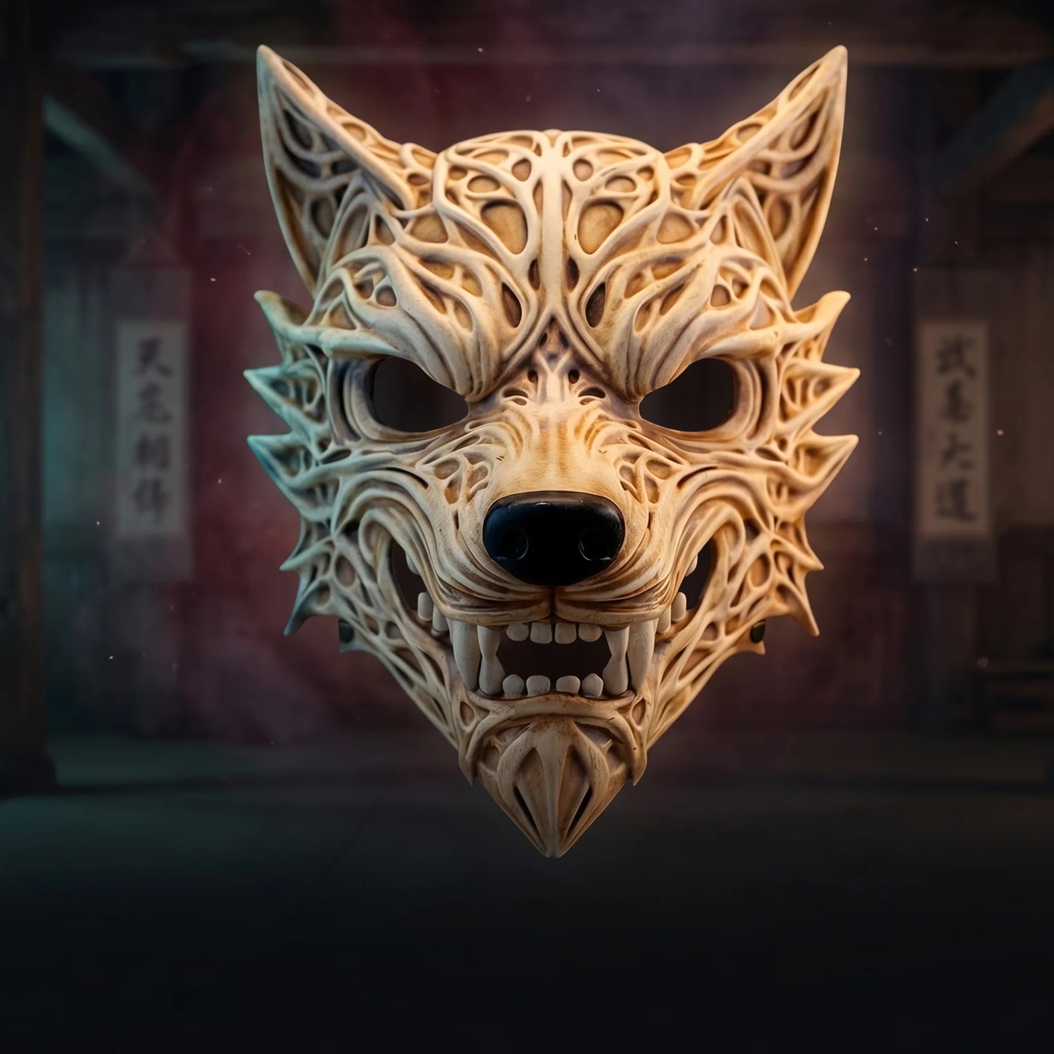 Biomorphic Spirit Masks