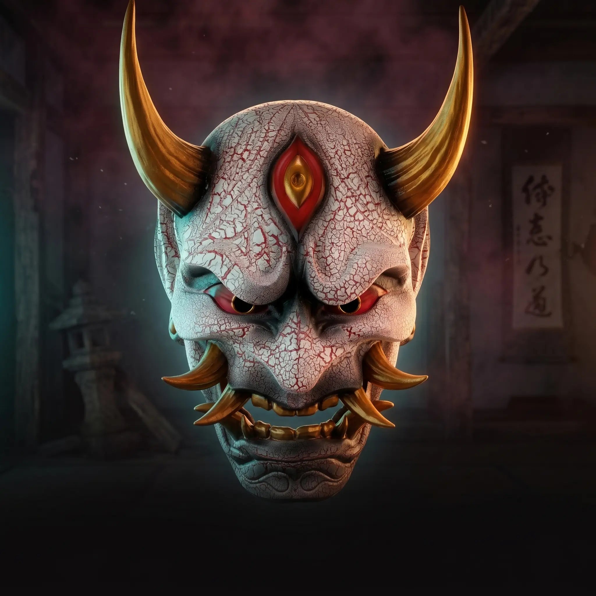 Demon masks