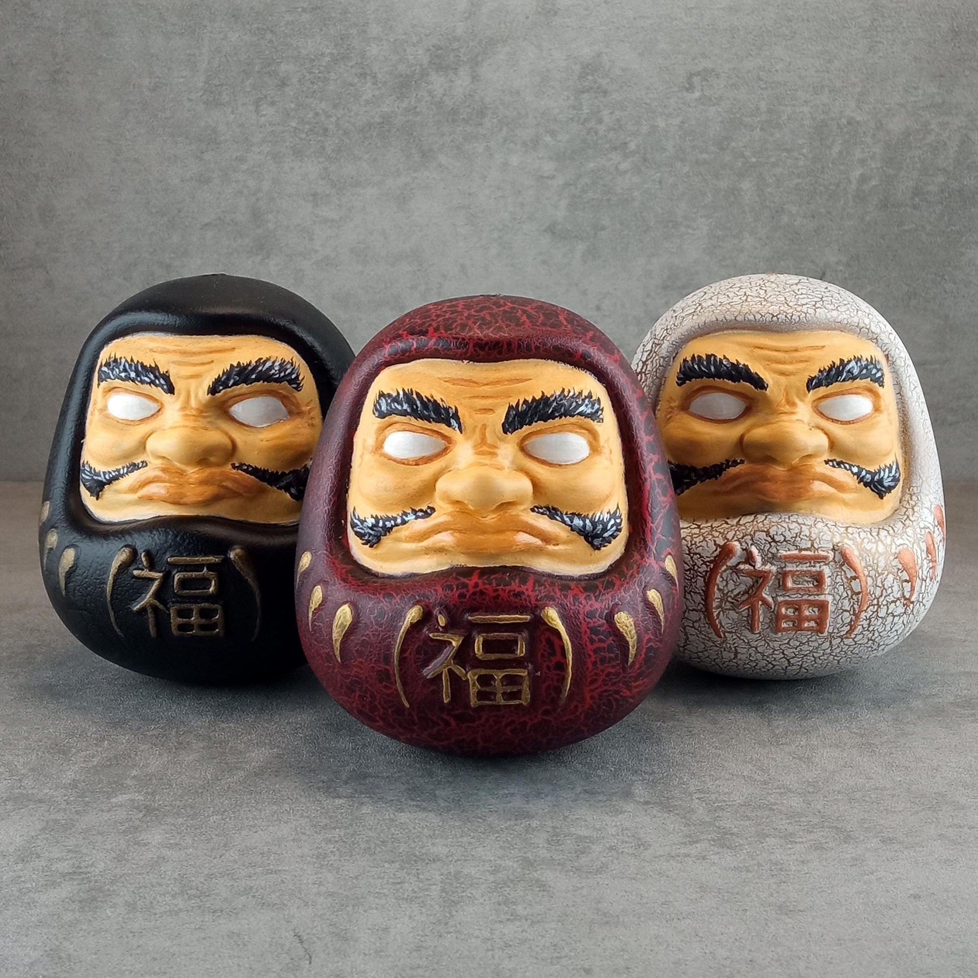 Traditionelle japanische Daruma-Puppe.