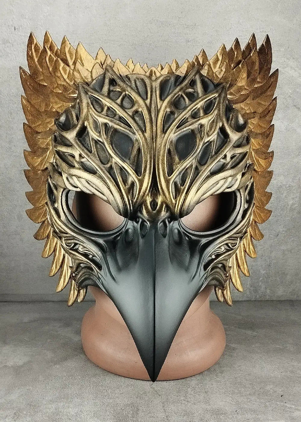 Biomorphic Raven Spirit Mask