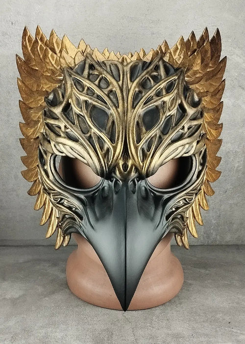 Biomorphic Raven Spirit Mask