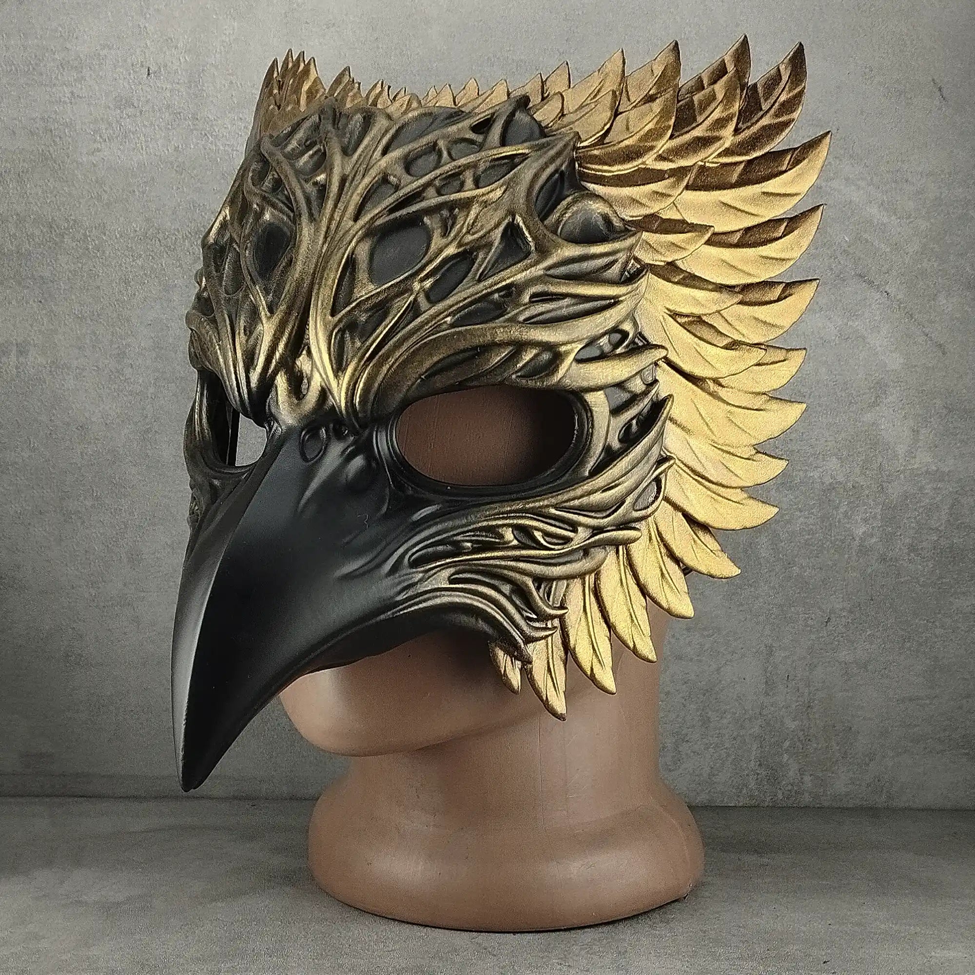 Biomorphic Raven Spirit Mask