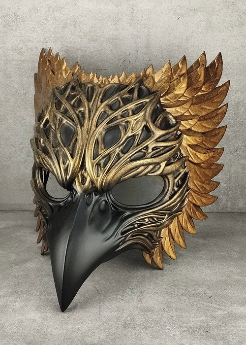 Biomorphic Raven Spirit Mask