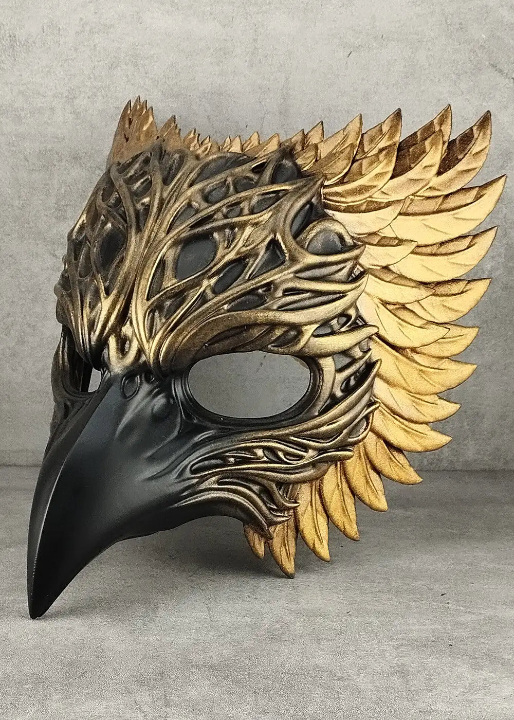 Biomorphic Raven Spirit Mask