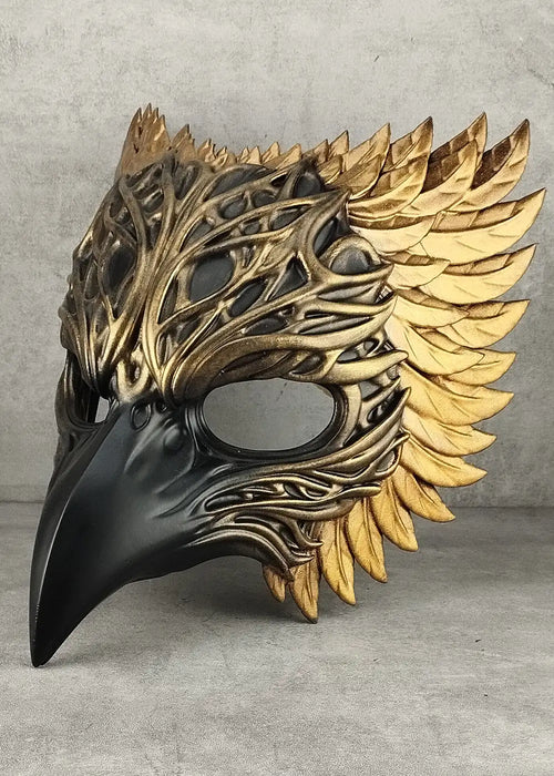 Biomorphic Raven Spirit Mask