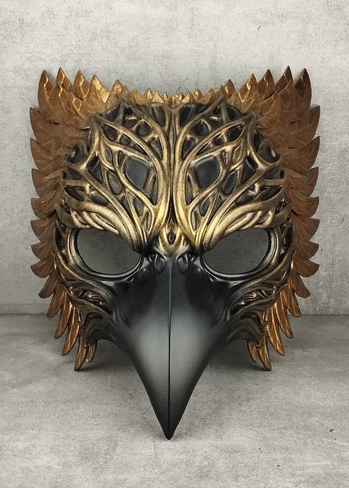 Biomorphic Raven Spirit Mask