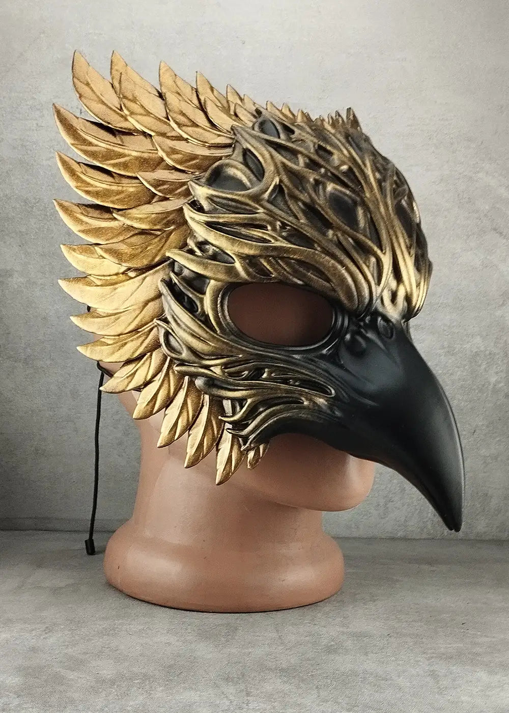 Biomorphic Raven Spirit Mask