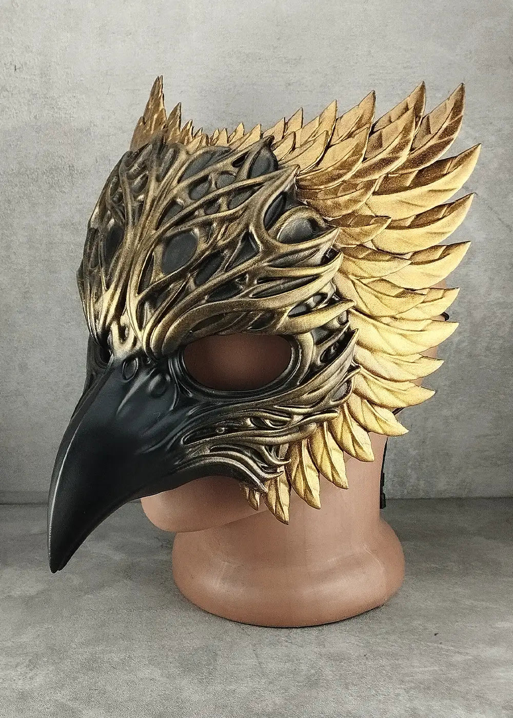 Biomorphic Raven Spirit Mask