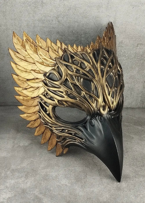 Biomorphic Raven Spirit Mask