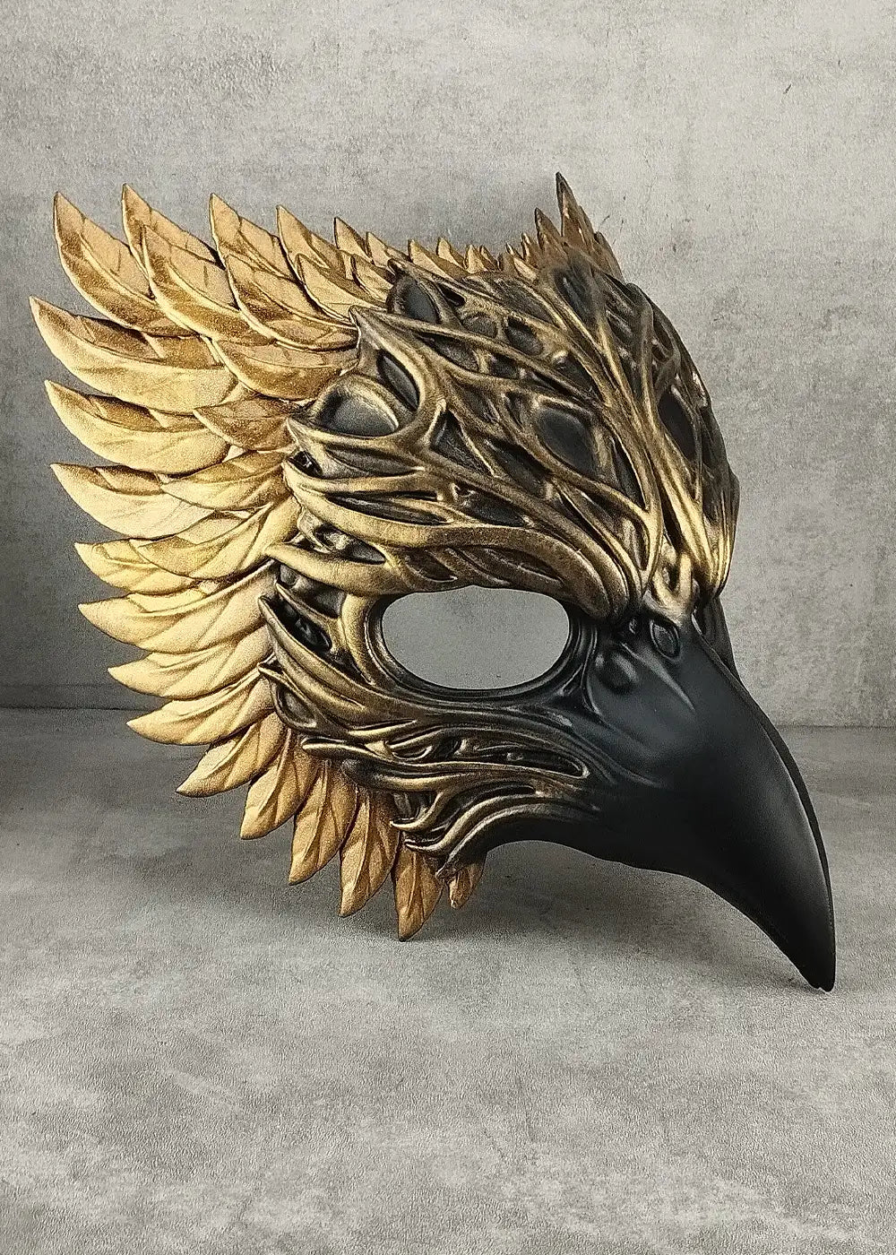 Biomorphic Raven Spirit Mask