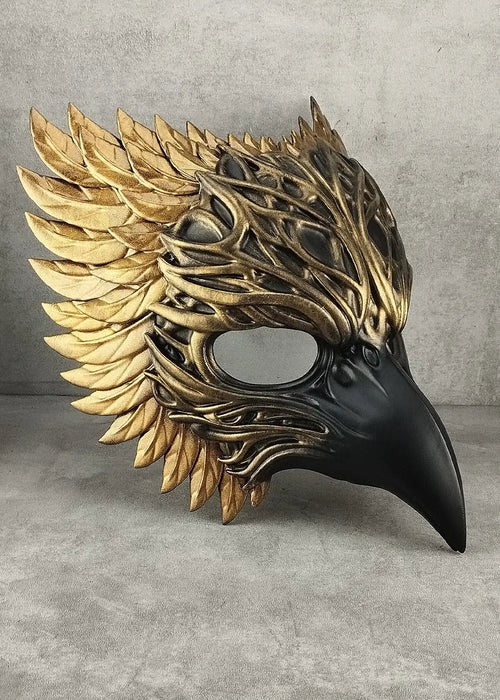 Biomorphic Raven Spirit Mask