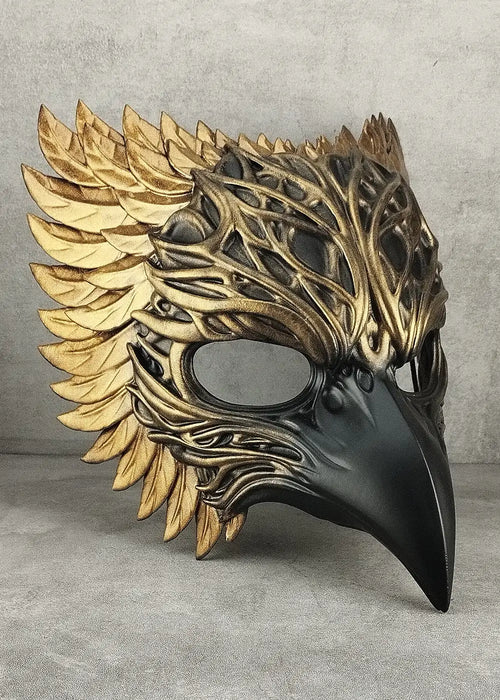 Biomorphic Raven Spirit Mask