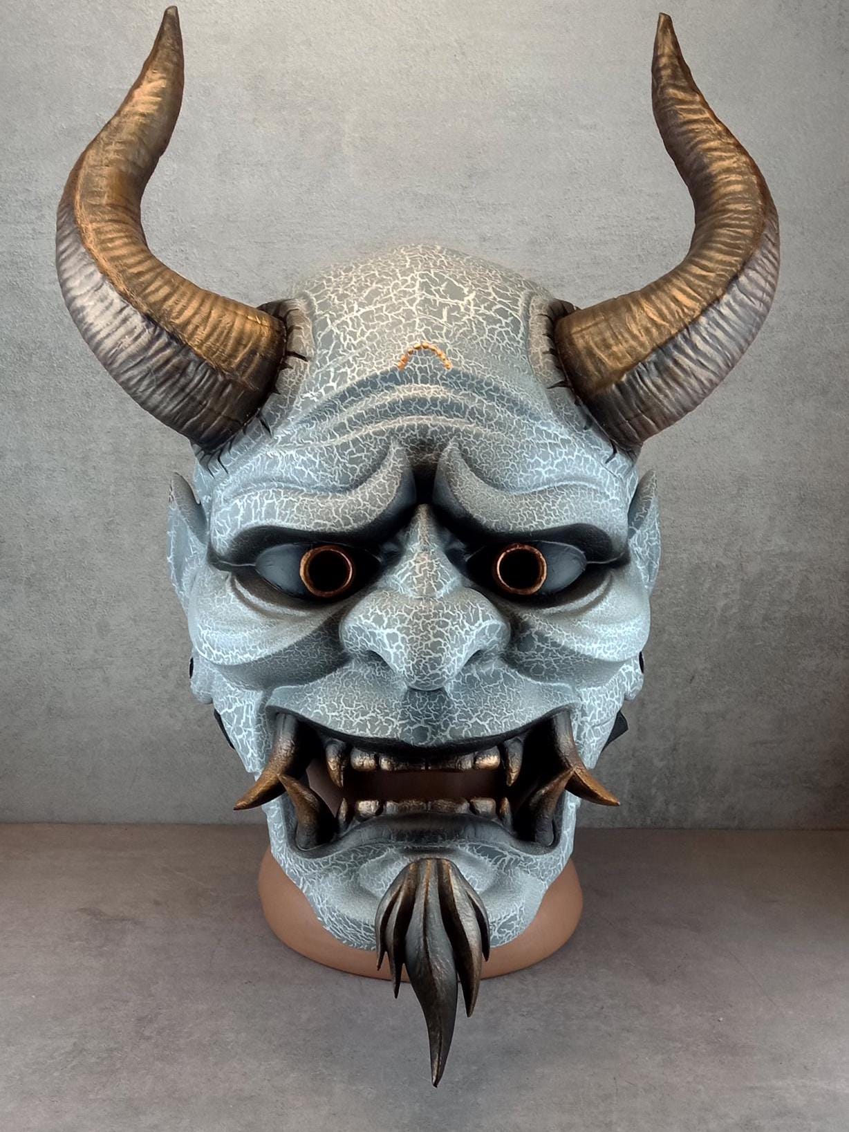 Traditional Hannya Mask-Old Demon