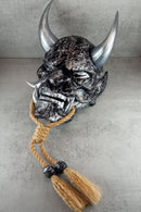 Hannya Mask Silver Marble