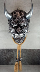 Hannya Mask Silver Marble