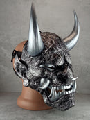 Hannya Mask Silver Marble