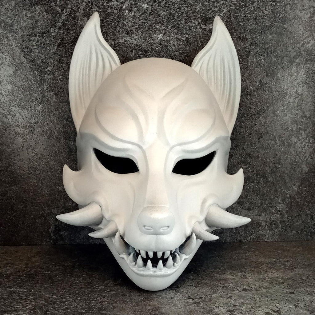 Kitsune (Ōkami) Fire Mask