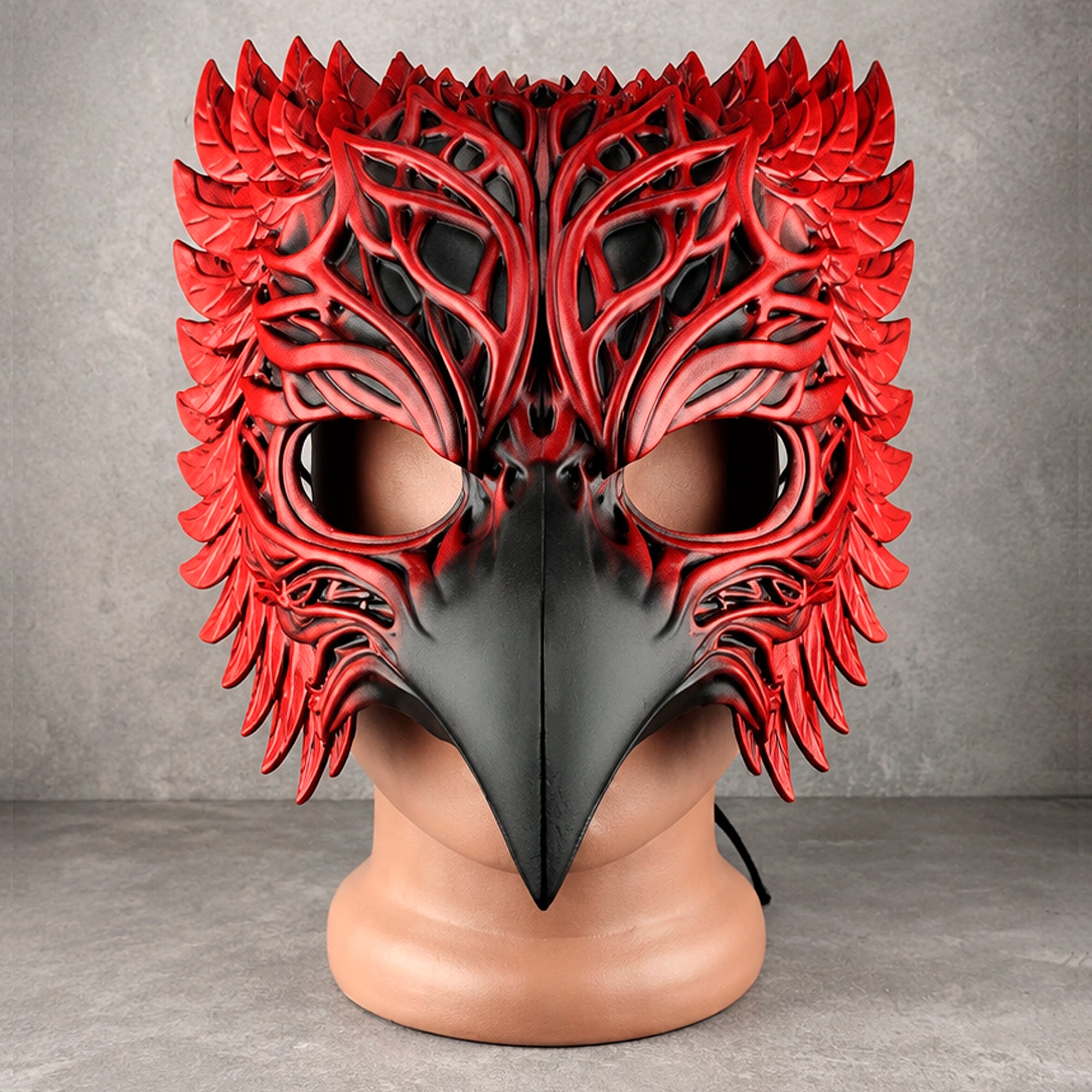 Biomorphic Phoenix Spirit Mask