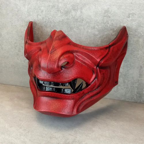 Red Samurai Ronin Mask