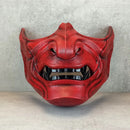 Red Samurai Ronin Mask