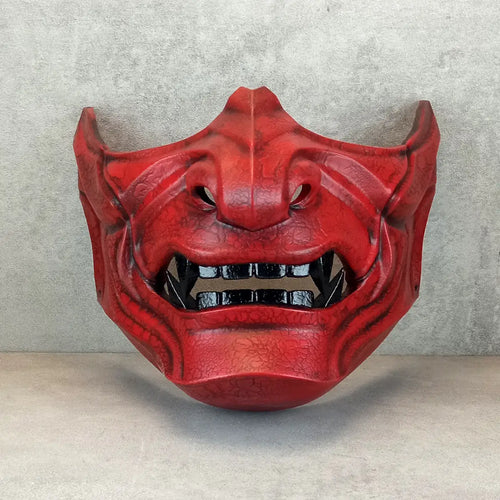 Red Samurai Ronin Mask