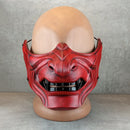 Red Samurai Ronin Mask