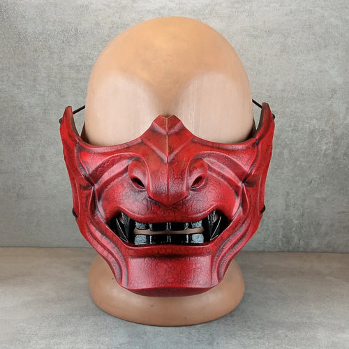 Red Samurai Ronin Mask