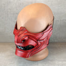 Red Samurai Ronin Mask