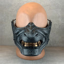 Dark Gray Samurai Ronin Mask