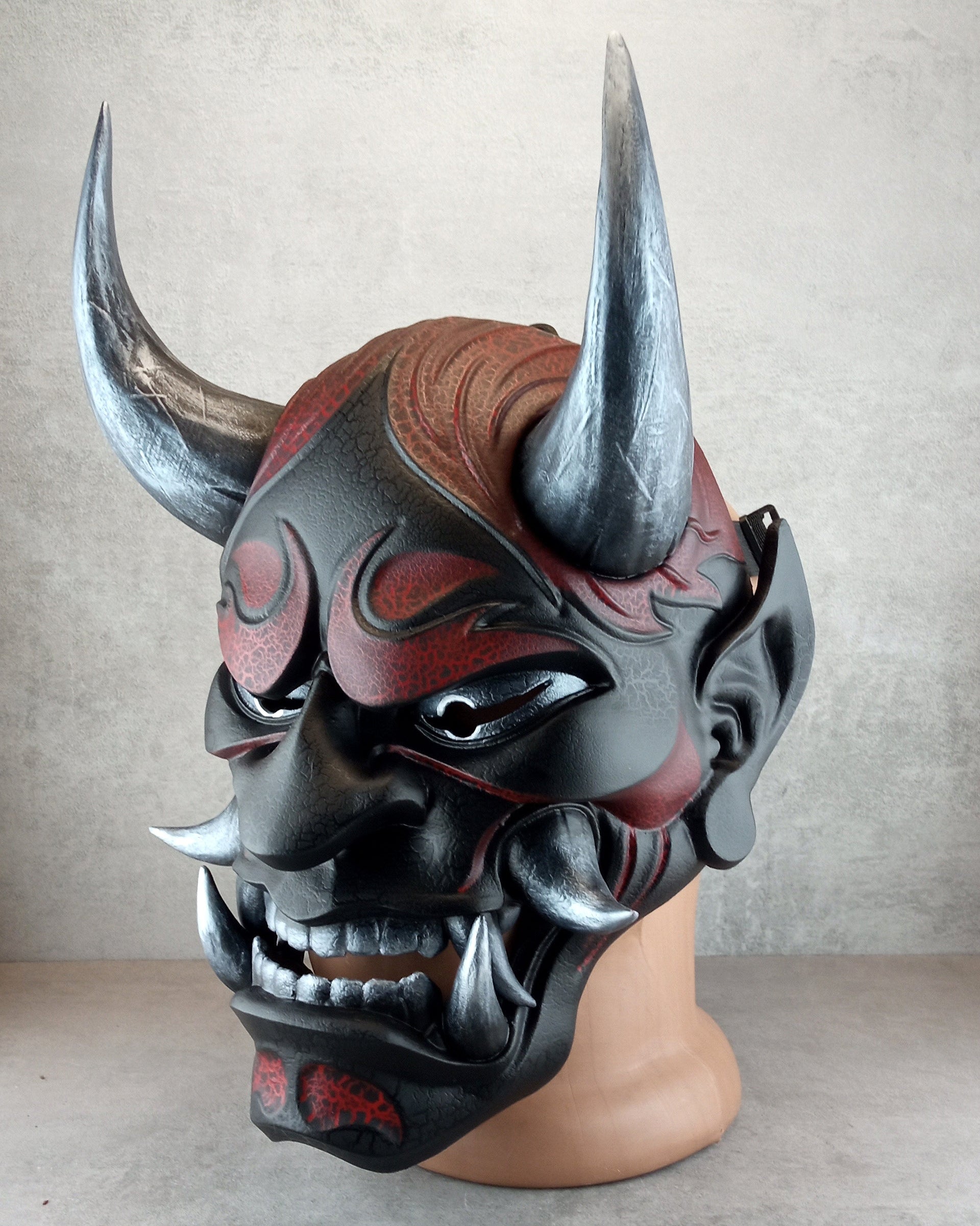 Smoldering Fire Demon Mask