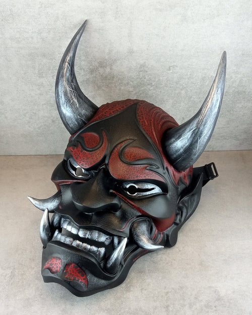 Smoldering Fire Demon Mask