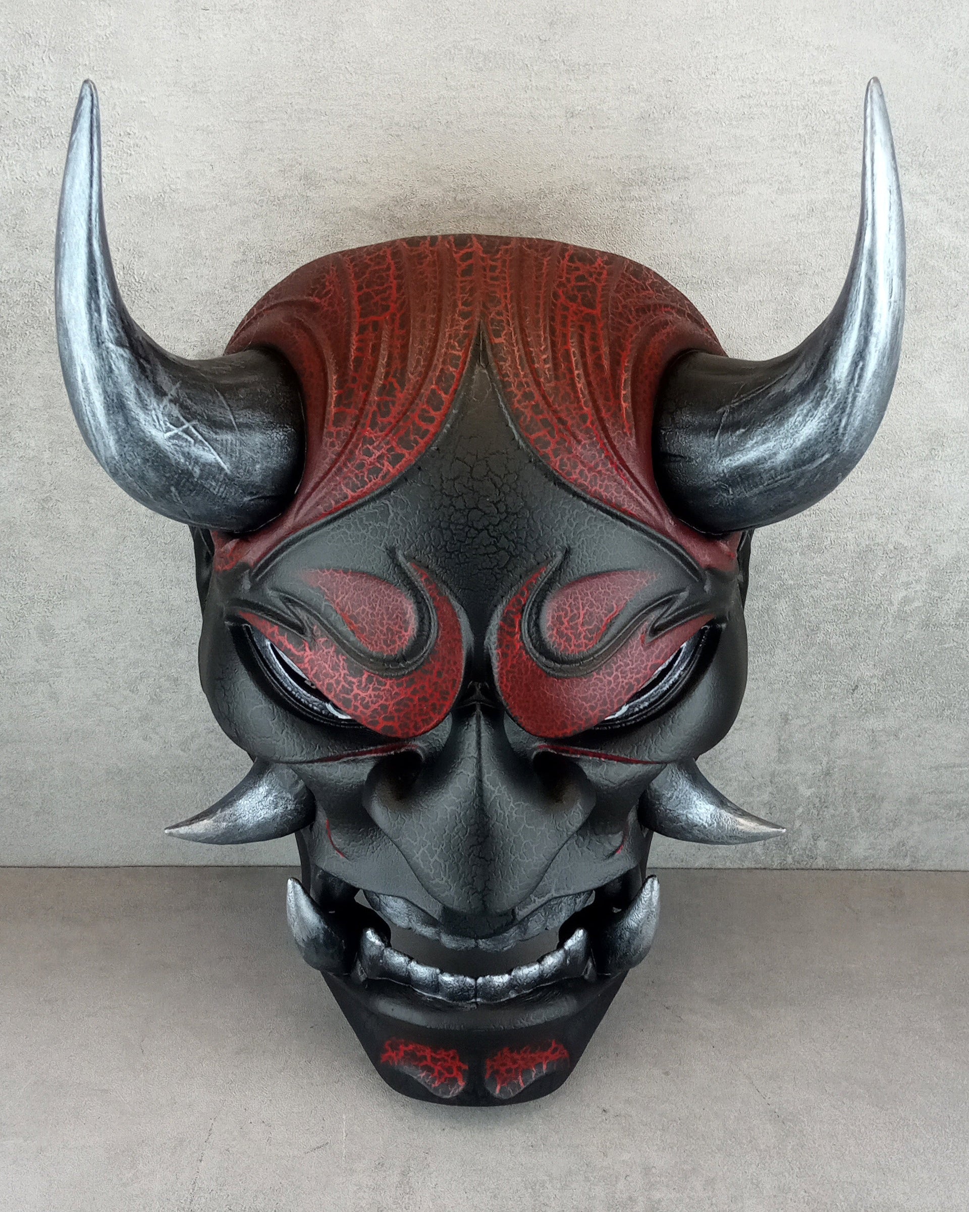 Smoldering Fire Demon Mask