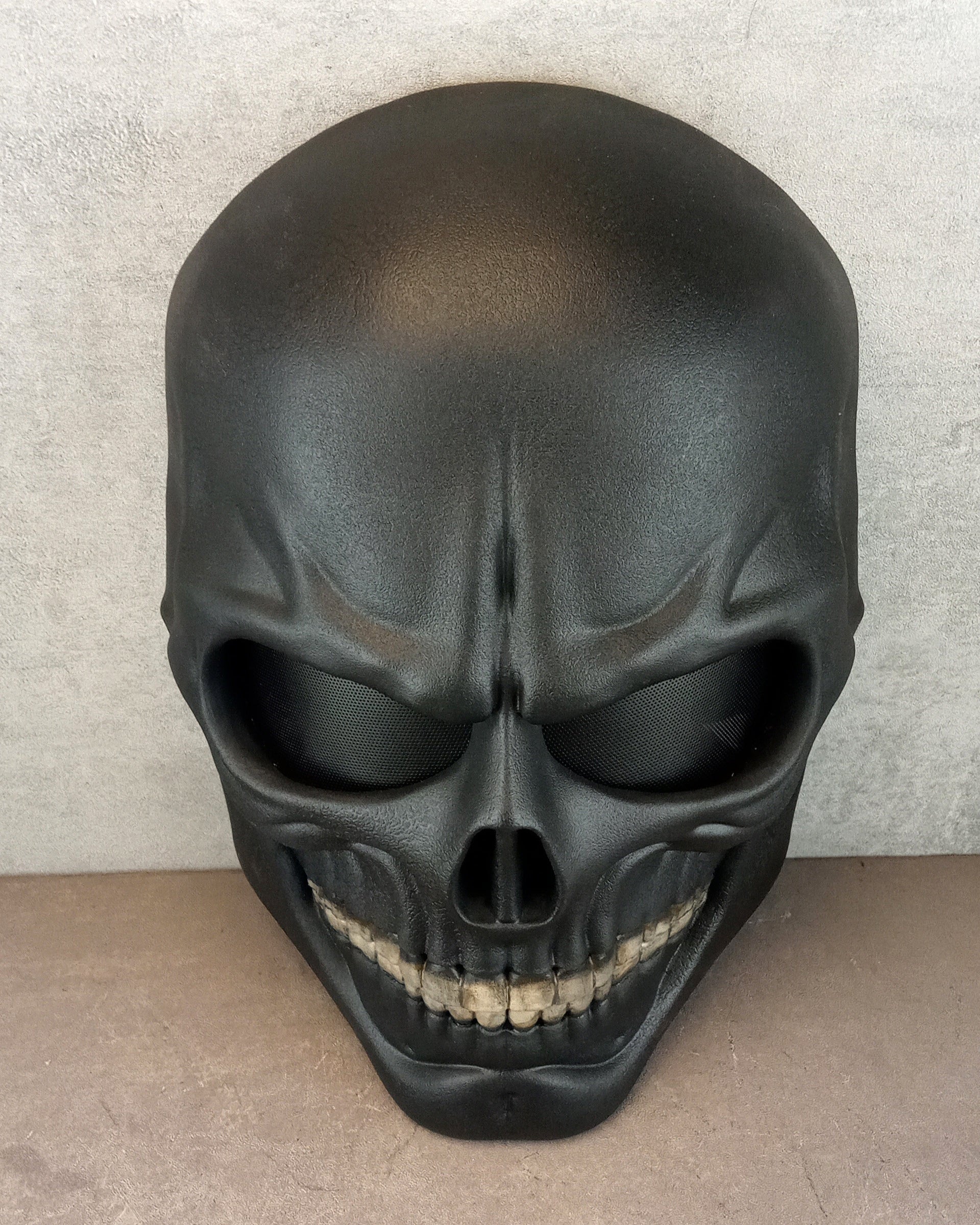 Human Skull Mask full face, black skull mask, horror mask,scary mask, Halloween mask
