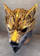 Golden Wolf Spirit Mask