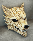 Ivory Wolf Spirit Mask