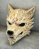 Ivory Wolf Spirit Mask