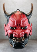 Red Hannya Oni Mask