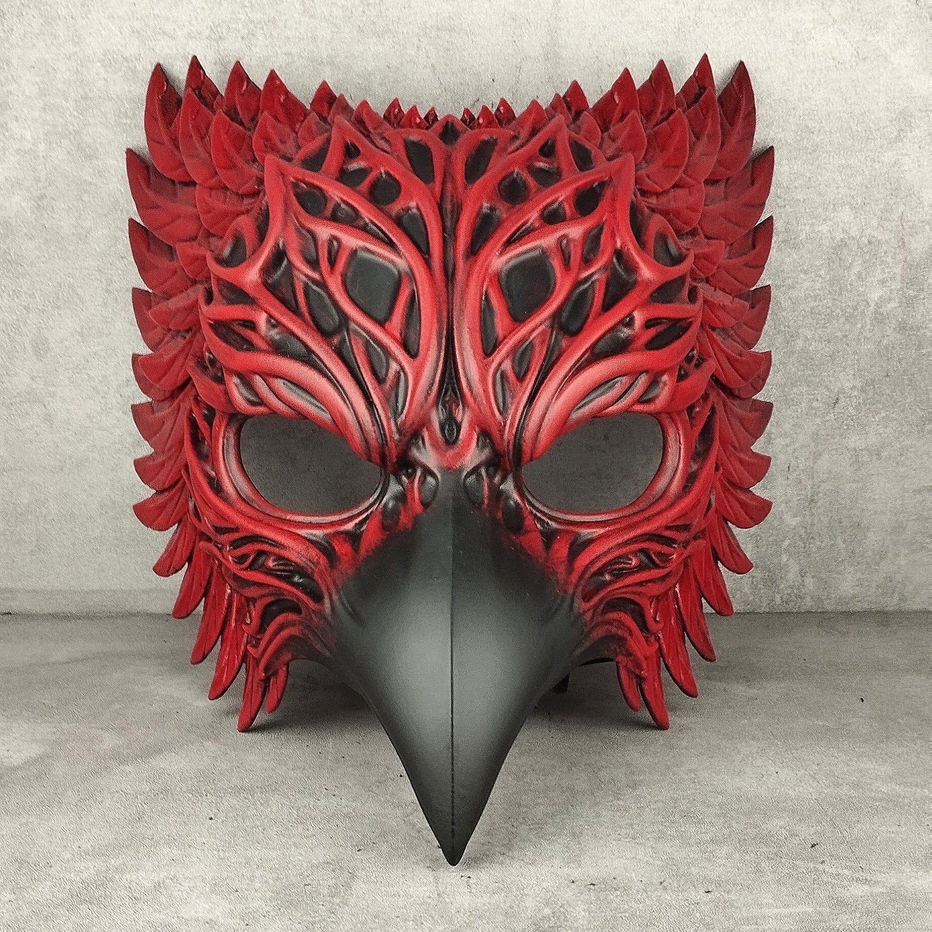 Biomorphic Phoenix Spirit Mask
