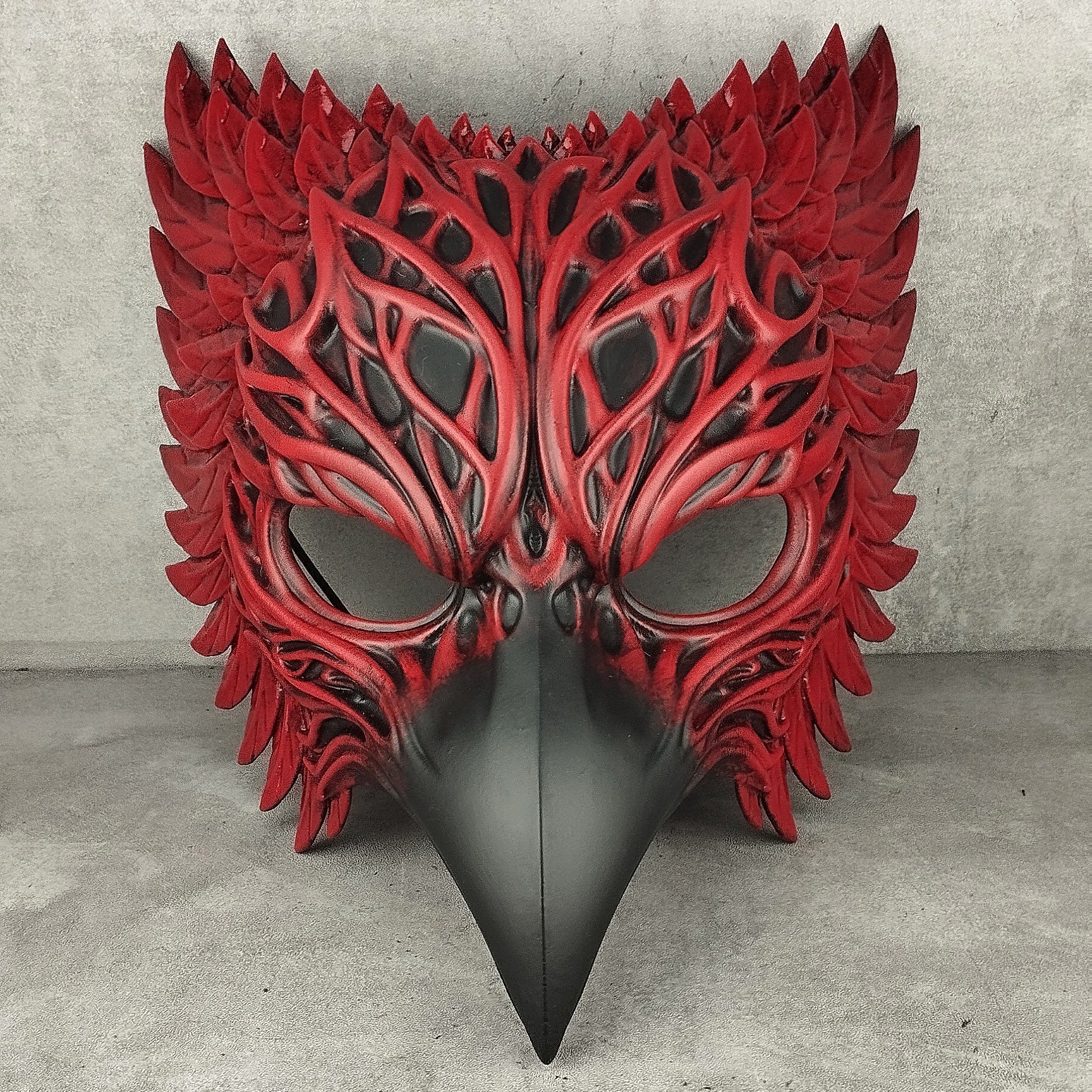 Biomorphic Phoenix Spirit Mask
