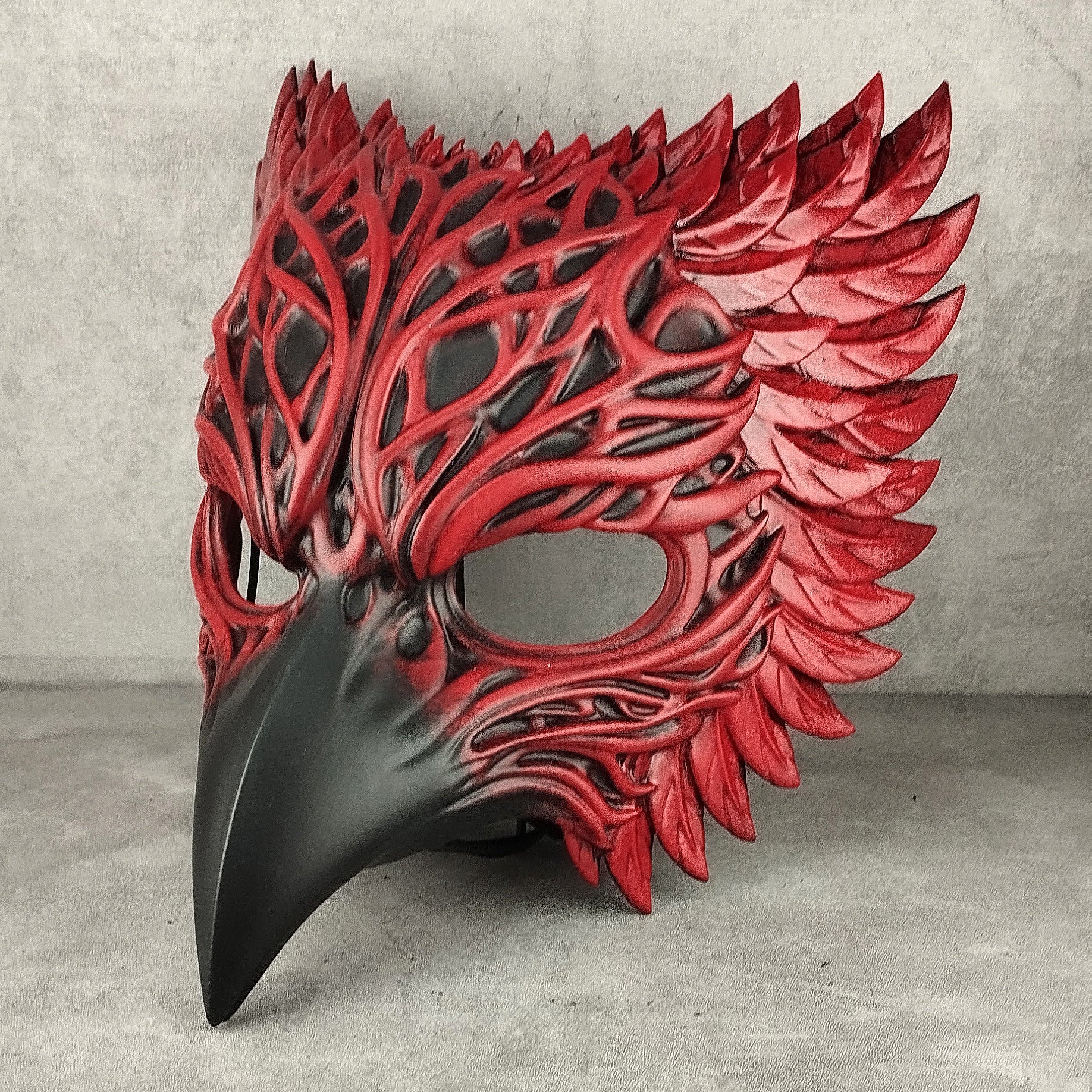 Biomorphic Phoenix Spirit Mask