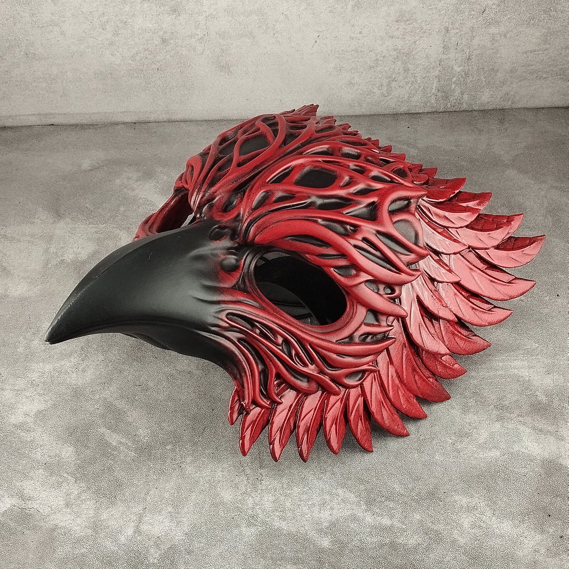 Biomorphic Phoenix Spirit Mask