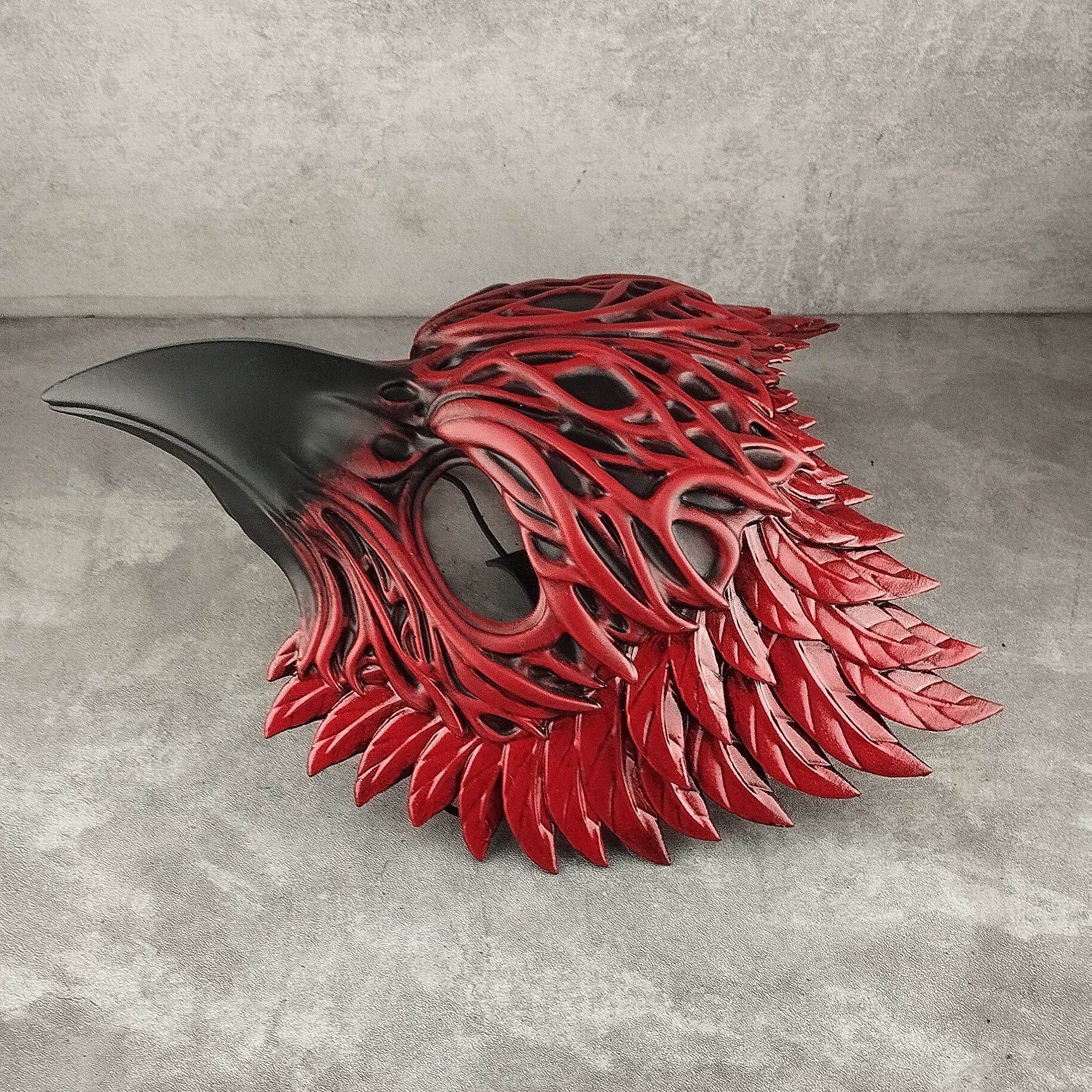 Biomorphic Phoenix Spirit Mask