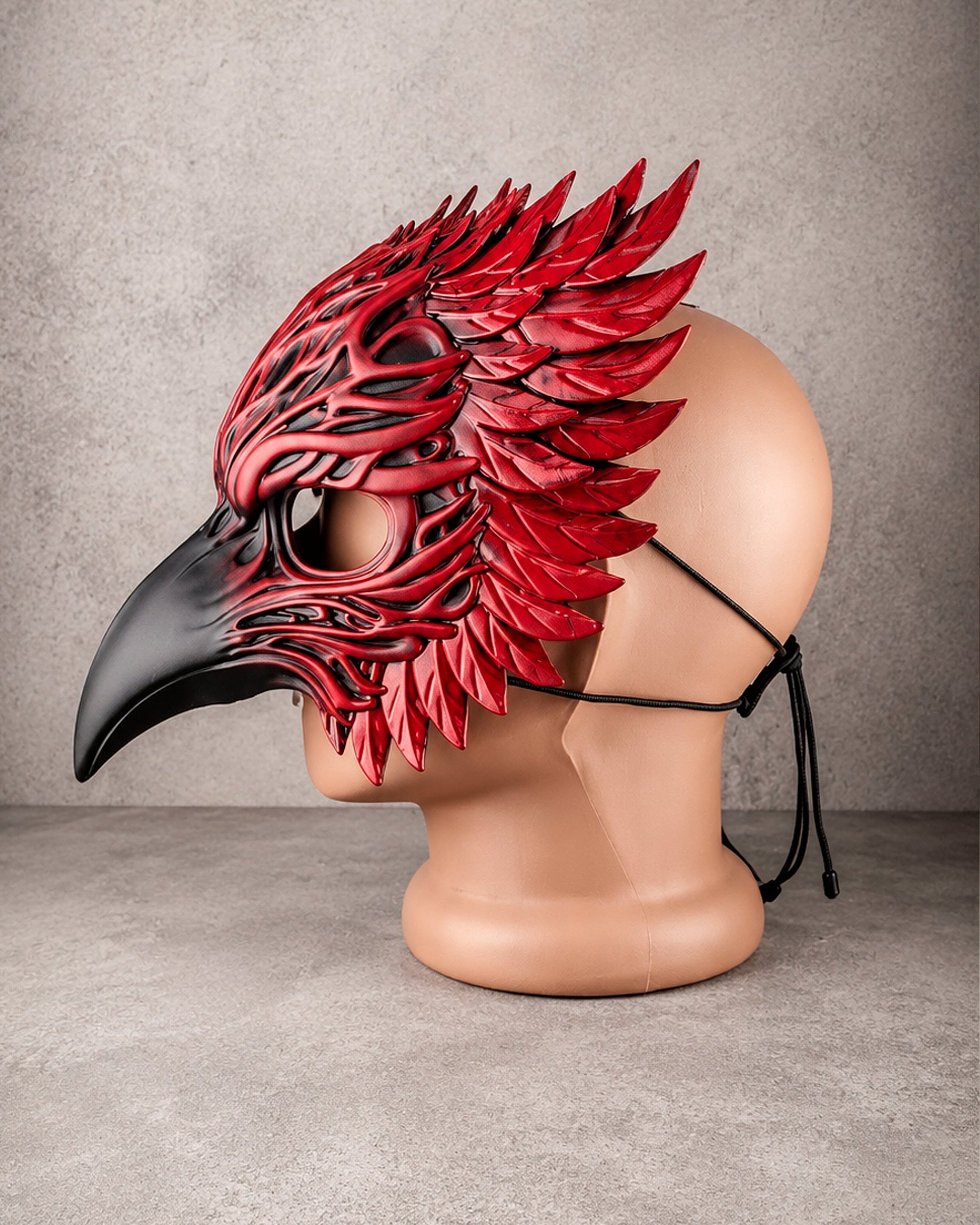 Biomorphic Phoenix Spirit Mask