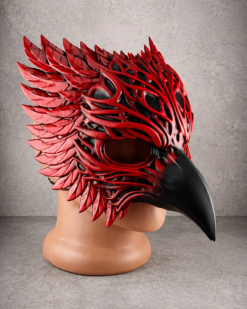 Biomorphic Phoenix Spirit Mask