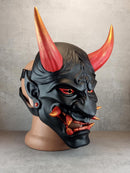Traditional Japanese Hannya Demon Mask – “Fire Flame” Demon