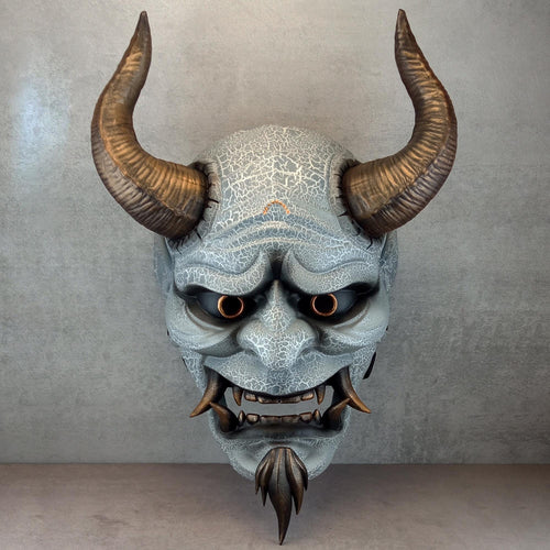 Traditional Hannya Mask-Old Demon