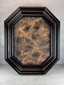 Wall decor "Samurai skull" (gold tone skull)