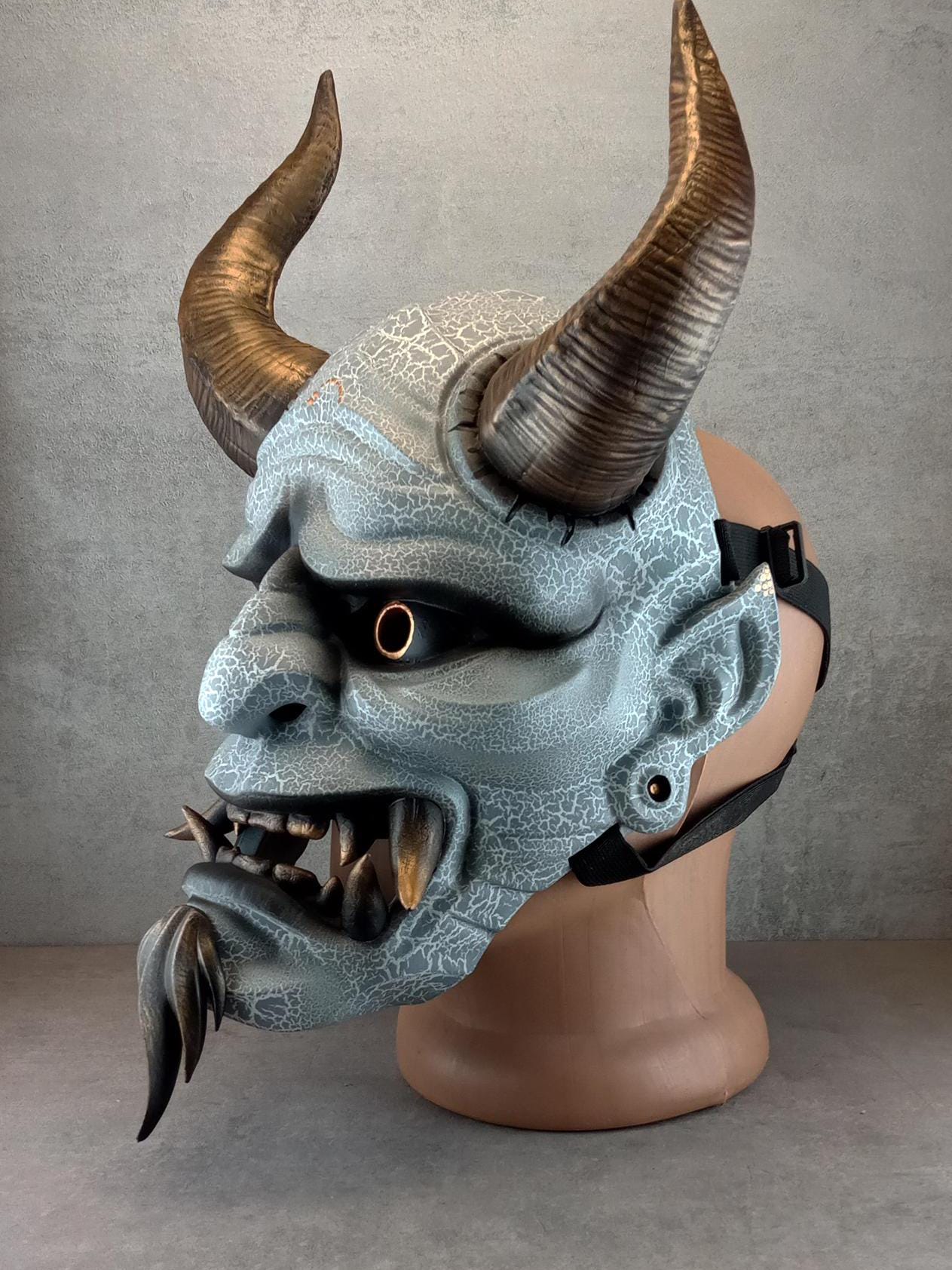 Traditional Hannya Mask-Old Demon