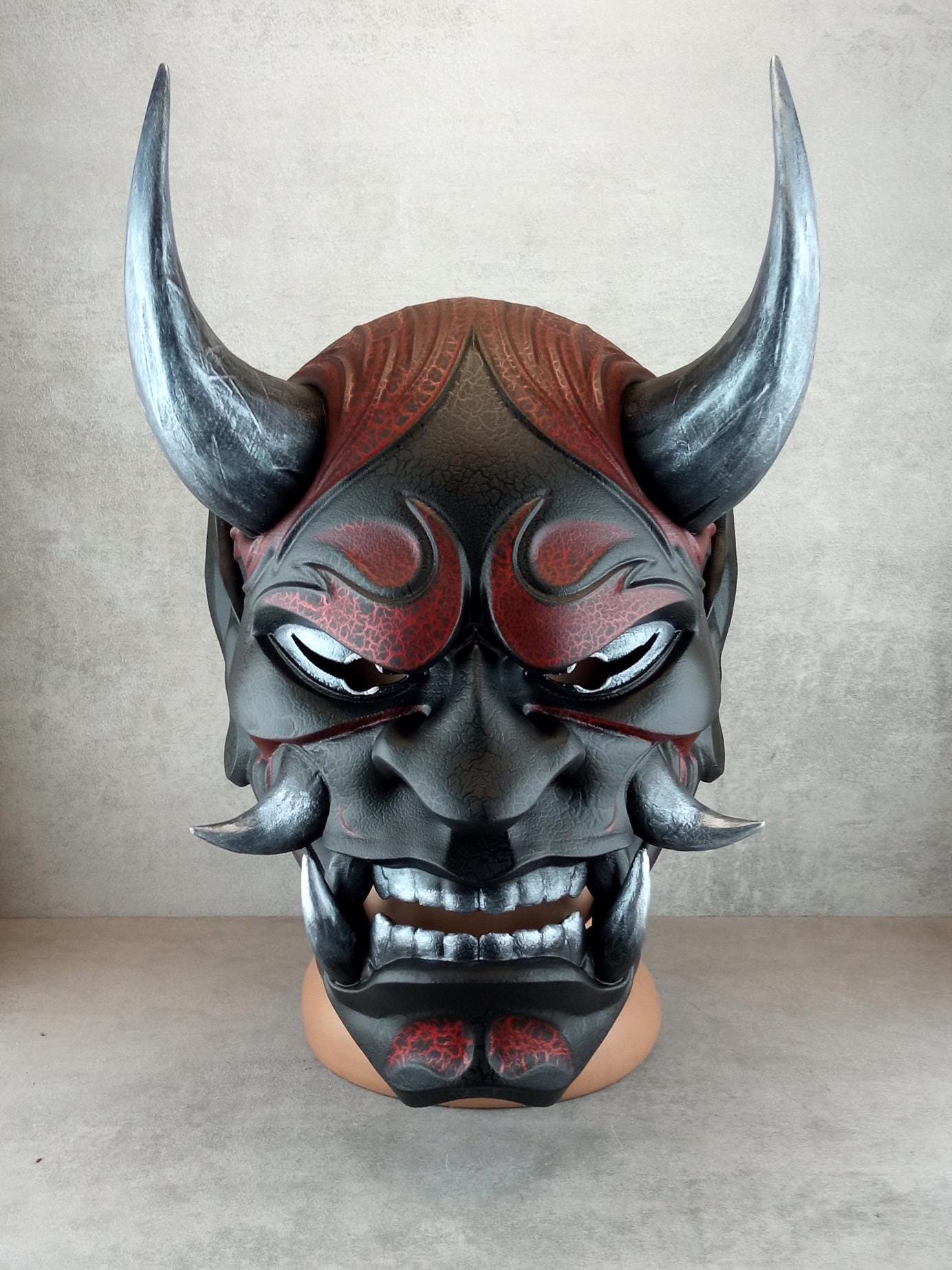 Smoldering Fire Demon Mask